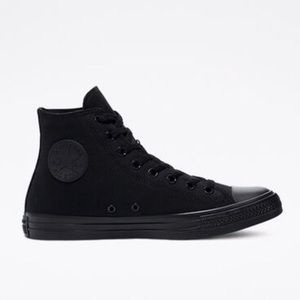 Black Monochrome Chuck Taylor All Stars